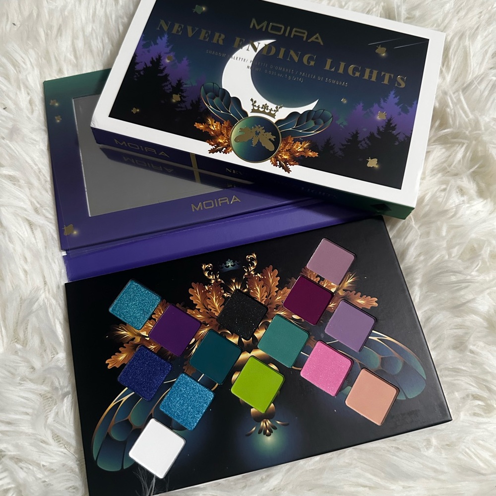 MOIRA “NEVER ENDING LIGHTS” EYESHADOW PALETTE - BRAND NEW in the sleeve! - Picture 4 of 13